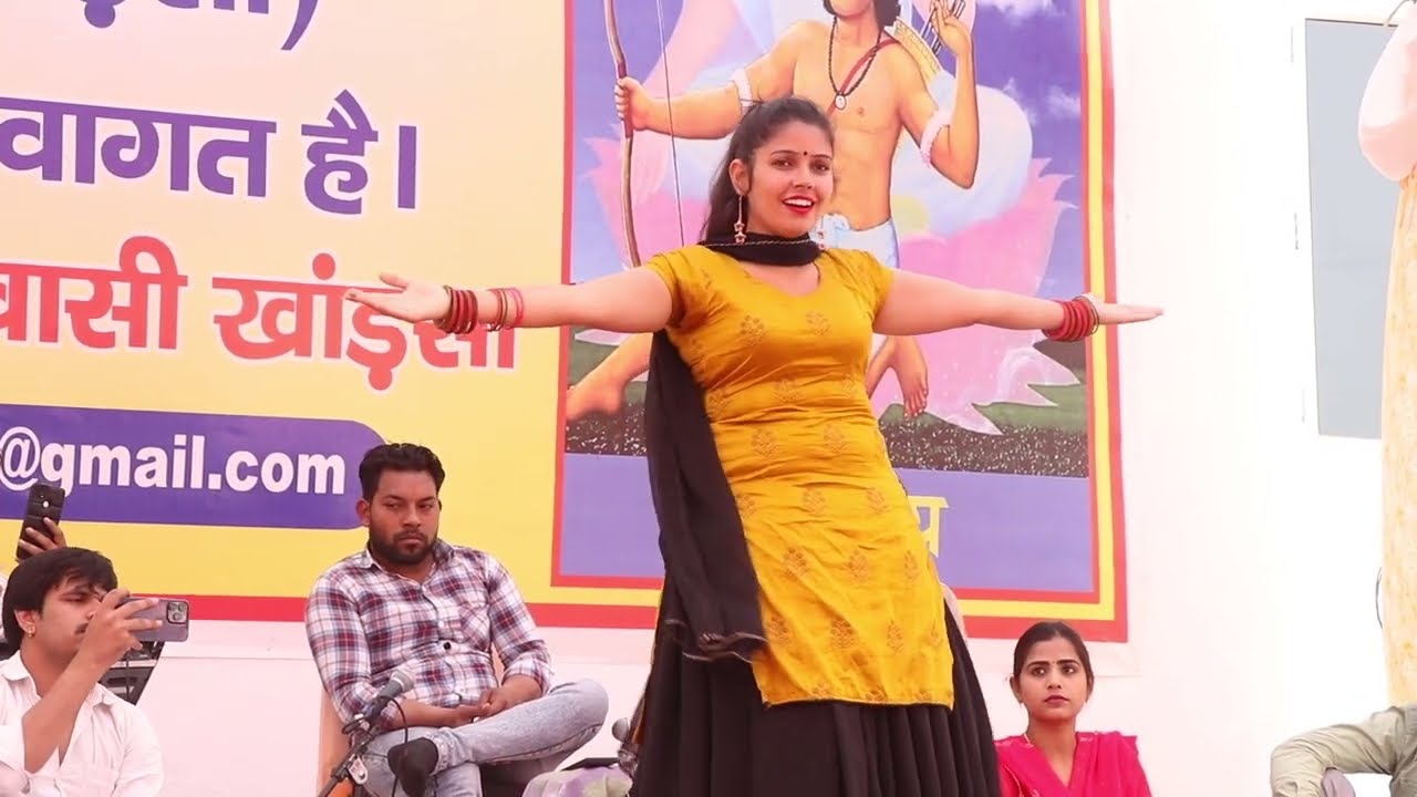 अमीषा पूनिया का धमाकेदार स्टेज डांस 2024#दामन की झोल | Daman Ki Jhol#SHREE SHYAM DANCE