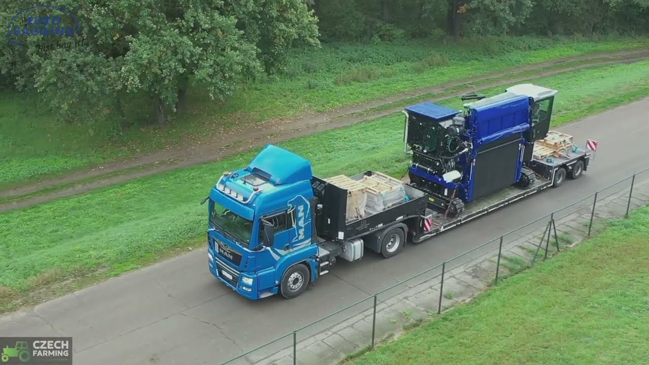 Track-Driven silage bagger EB CRAWLER L from EURO BAGGING - the future of contracting bagging
