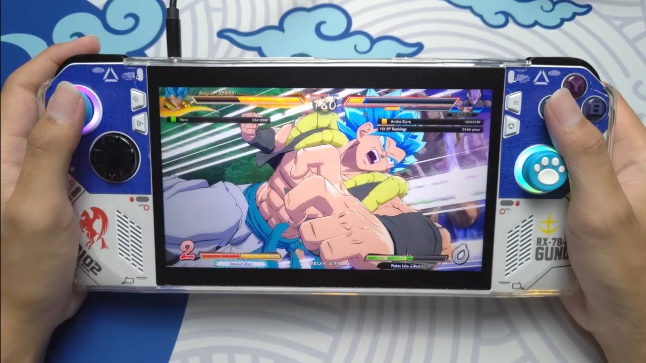 Dragon Ball FighterZ - Online Ranked Matches on Asus Rog Ally Gameplay #2