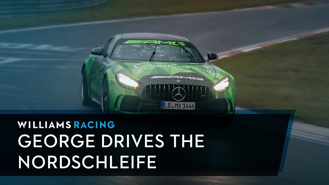 George Russell drives the most fearsome circuit in the world: The Nordschleife | Williams Racing