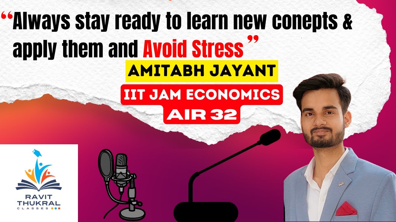 Amitabh Jayant | IIT JAM AIR 32 | IIT Delhi | DSE #air_32_success_story