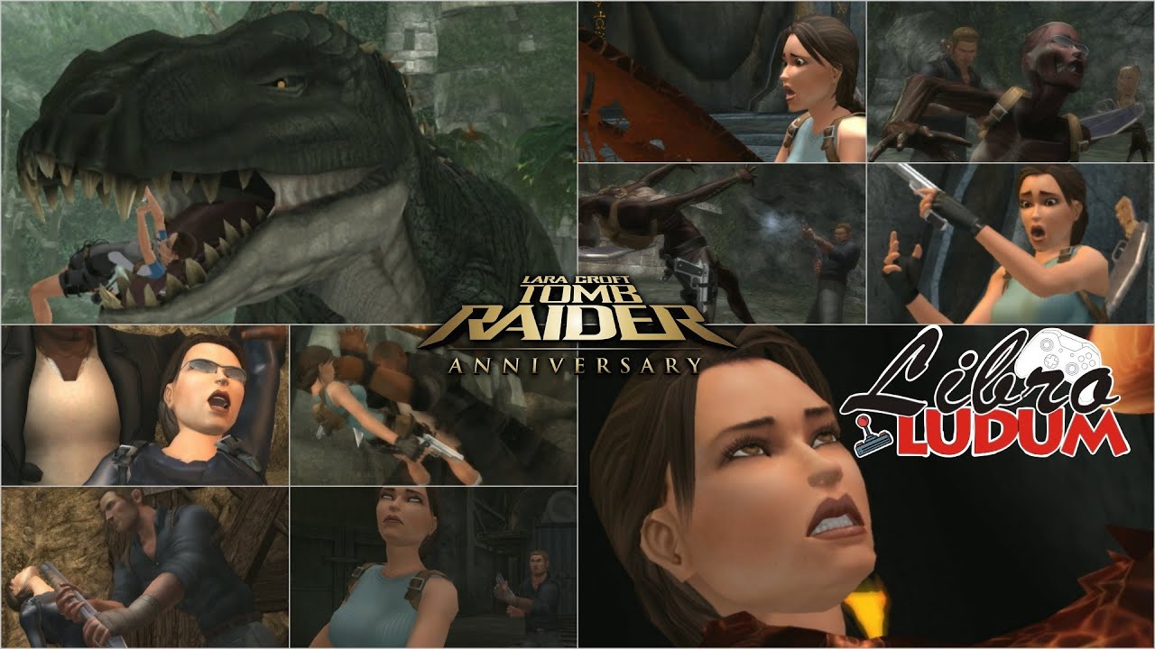 Tomb Raider : Anniversary - Fallos en los eventos r&aacute;pidos (quick time events bloopers) | LibroLudum