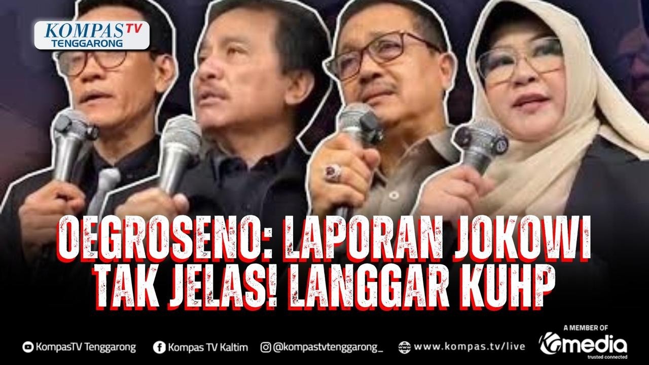 Kata Eks Wakapolri Oegroseno Usai Diperiksa Jadi Ahli untuk Roy CS di Kasus Ijazah Jokowi