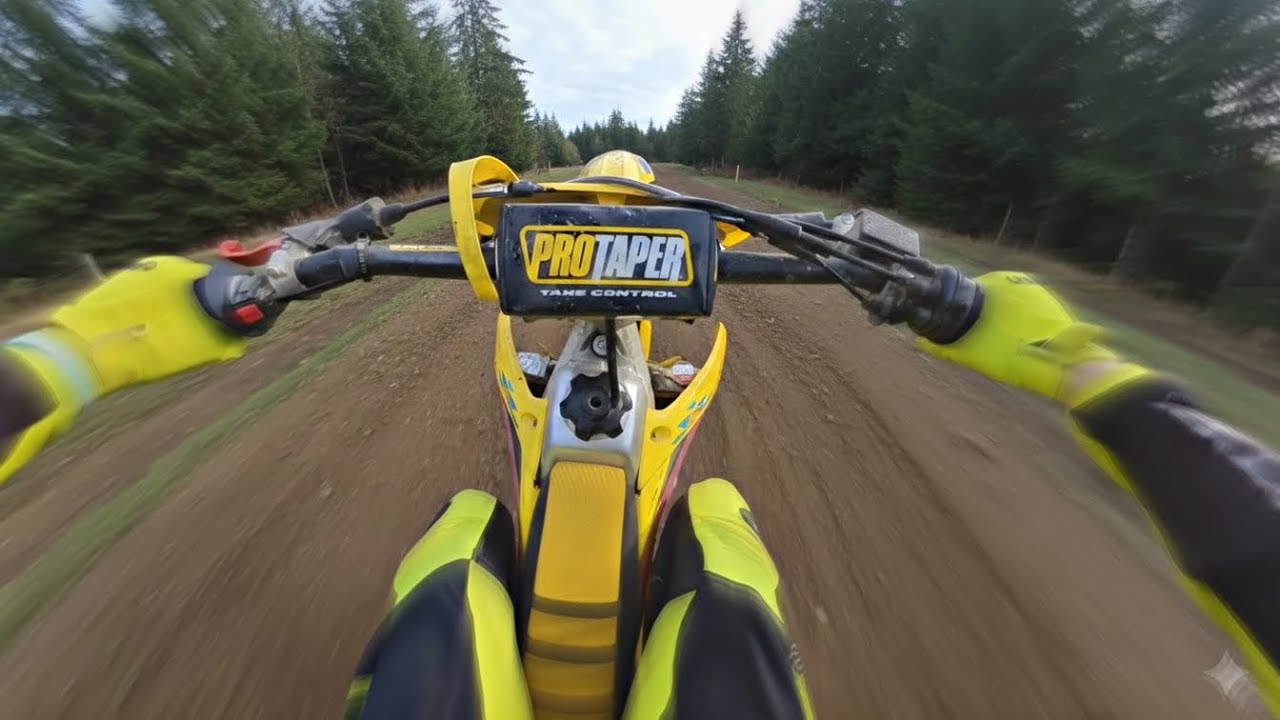 I almost Crashed my RMZ 250!! Close Call