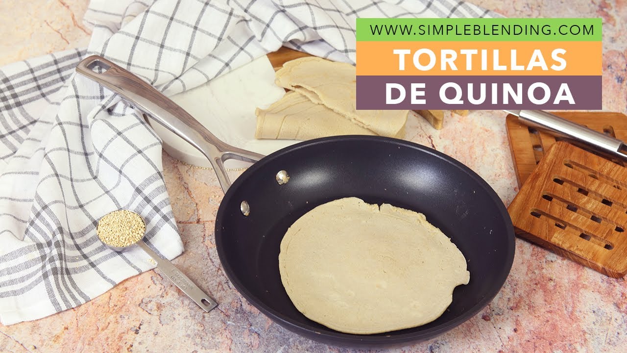 ESTAS TORTILLAS DE QUINOA MUY FÁCILES TE SORPRENDERÁN | Receta de crepe de quinoa para rellenar