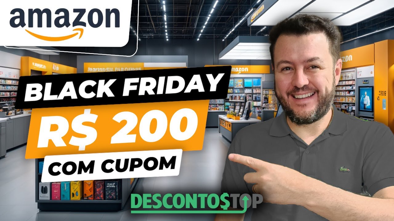 CUPOM AMAZON BLACK FRIDAY 2025 🔥 36 CUPONS NA BLACK FRIDAY MERCADO LIVRE