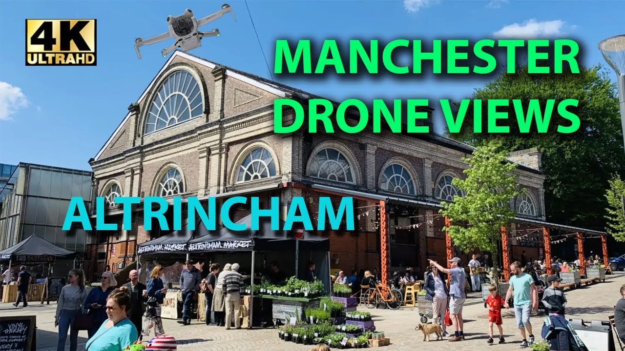 Altrincham Drone Views