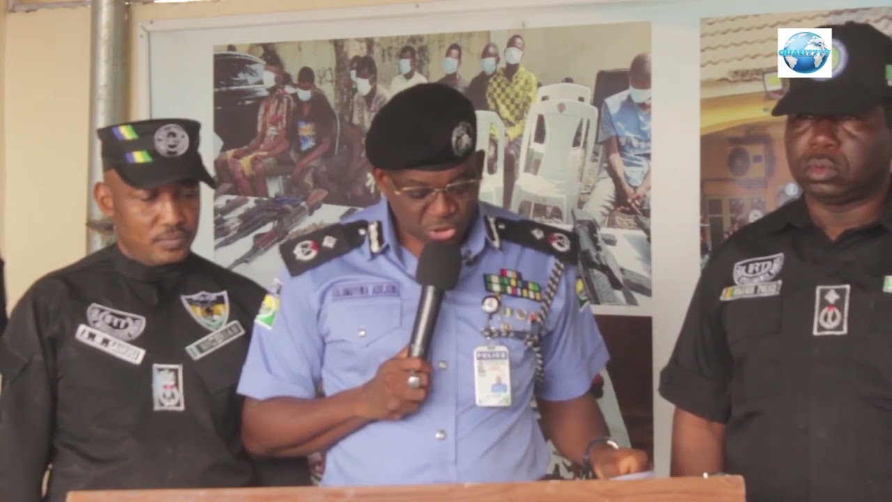 Police Parade Over 5,900 Suspects in Nationwide Crackdown on Crime