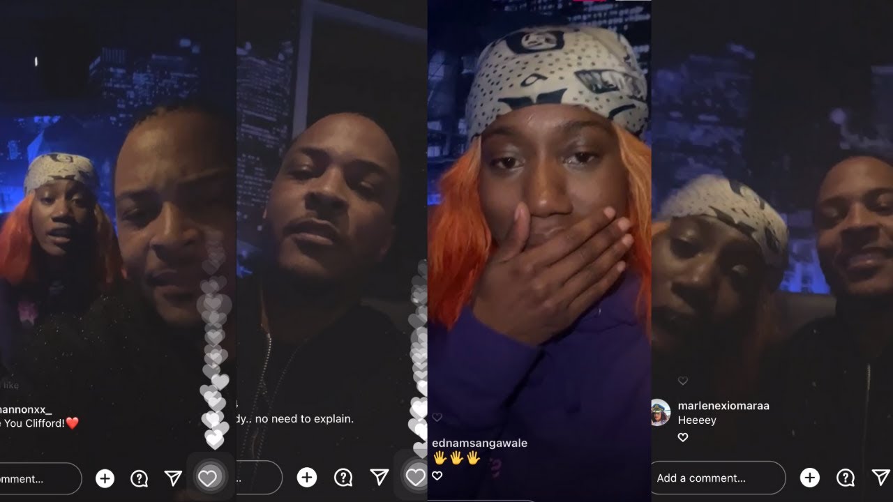 TI IG Live | met up w/ comedian & settle differences  (4.6.22)