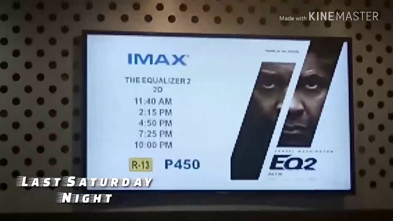 THE EQUALIZER 2  | Denzel Is Back 9.1.18 : Titansegundera's Vlog