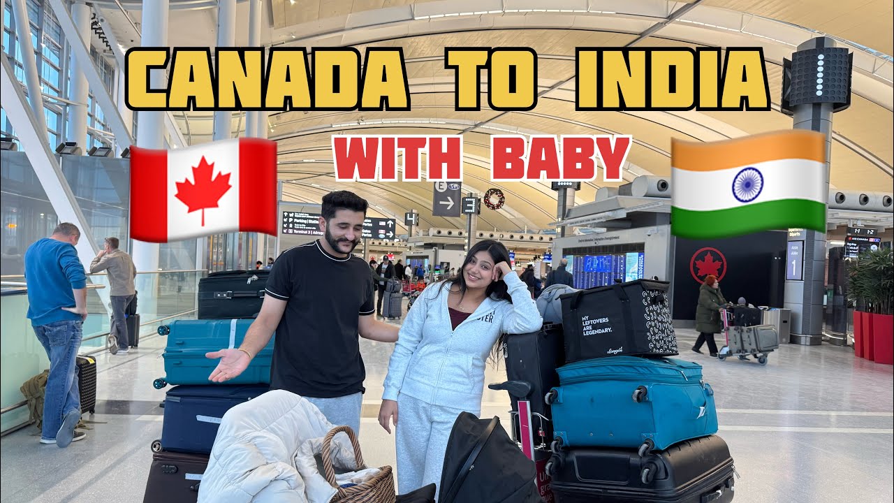 Неожиданный визит из Канады в Индию спустя 3 года 🇨🇦✈️🇮🇳 | Эмоциональный видеоблог || Часть 1