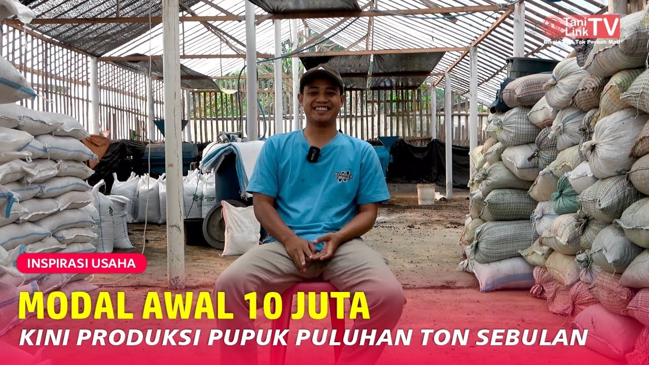 Bisnis Menjanjikan, Olah Kotoran Kambing Jadi Pupuk Kompos, Terjual Ribuan Karung