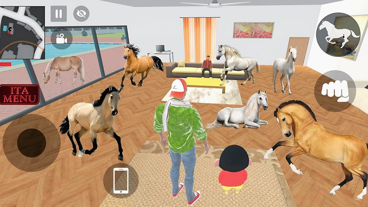 🤩 Aaj Mene Horse 🐎 Purchase Krliye 💥🥳 Indian Theft Auto Simulator 🥳💥 Indian Bikes Driving 3d Game 💥🤩