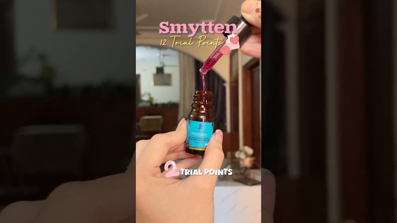 Smytten 12 Trial Points ~ Skincare Haul💗 #smytten #haul #smyttenhaul #viralvideo #shorts #foryou