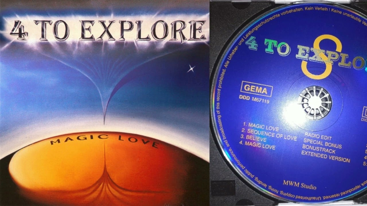 4 To Explore - Magic Love (CD, Maxi-Single, 1994)