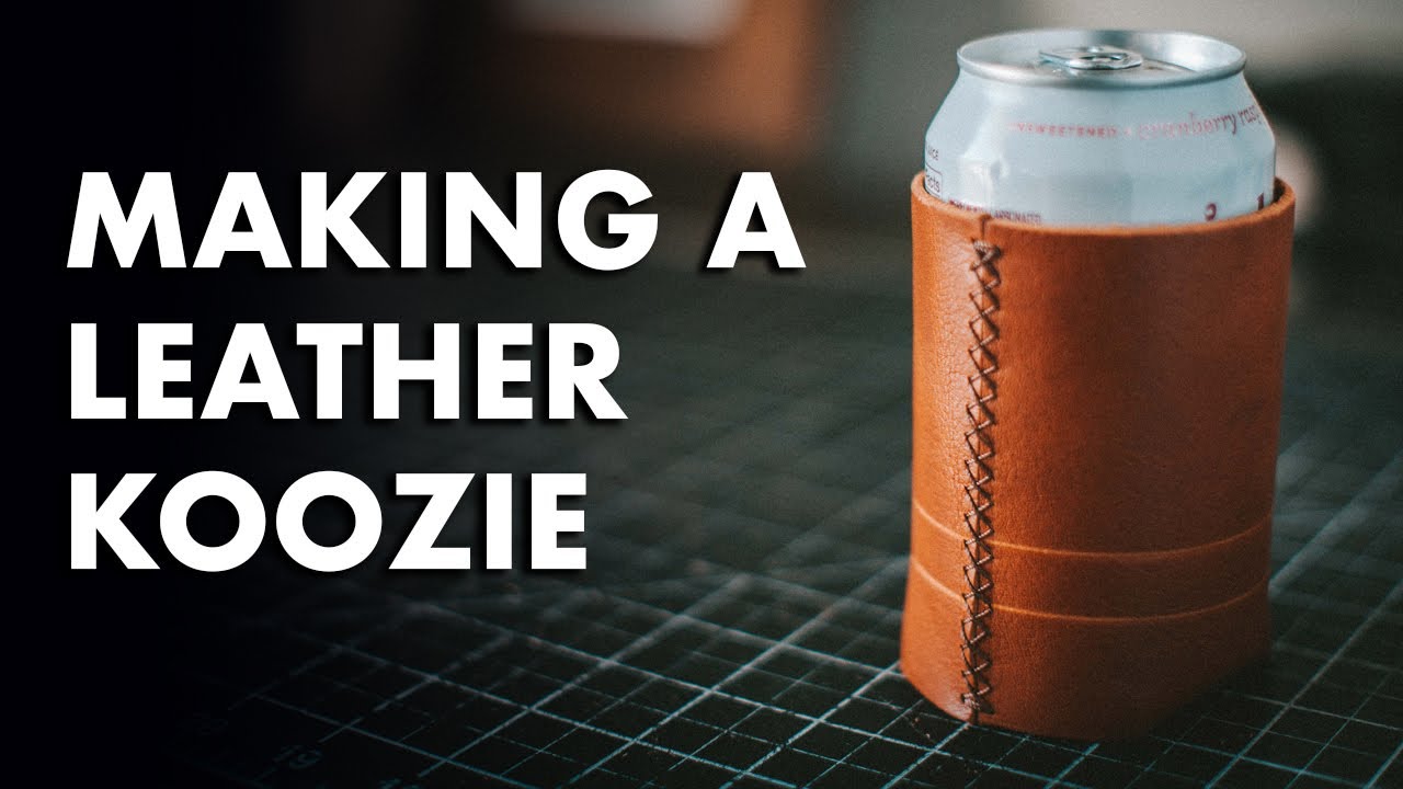 Making a Leather Koozie