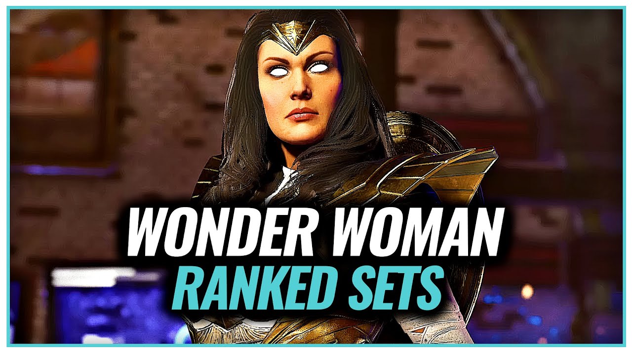 Loving This Gear Combination | Injustice 2: Wonder Woman Ranked Sets #6 | Online Matches