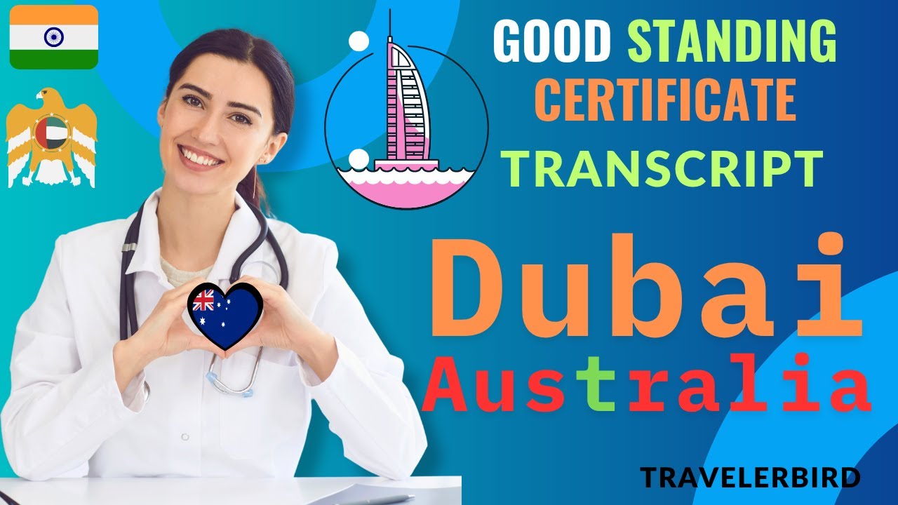 How to Apply online Good Standing Certificate ! Transcript ! Dubai Arabia Australia Ireland Germany