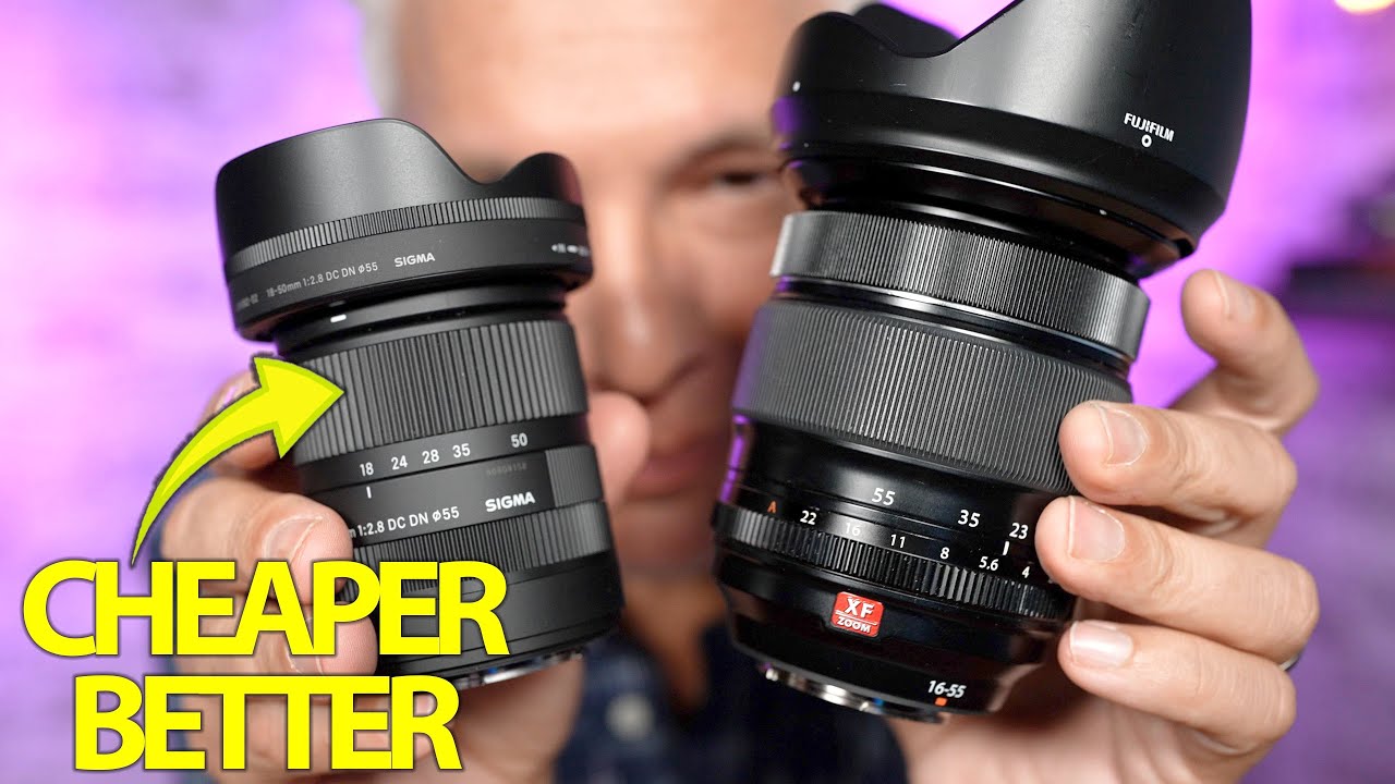 Sigma 18-50 f/2.8 for Fuji X-mount: vs Fujifilm 16-55 f/2.8