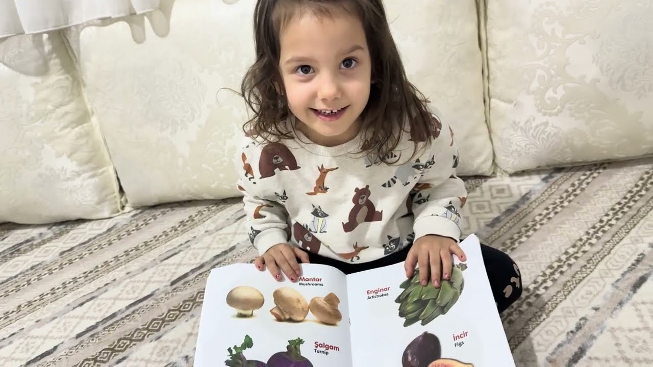 MEYVE SEBZE İSİMLERİNİ SÖYLİYORUZ🍓🍆🍉🍇🥒Eğitici Uzun Video