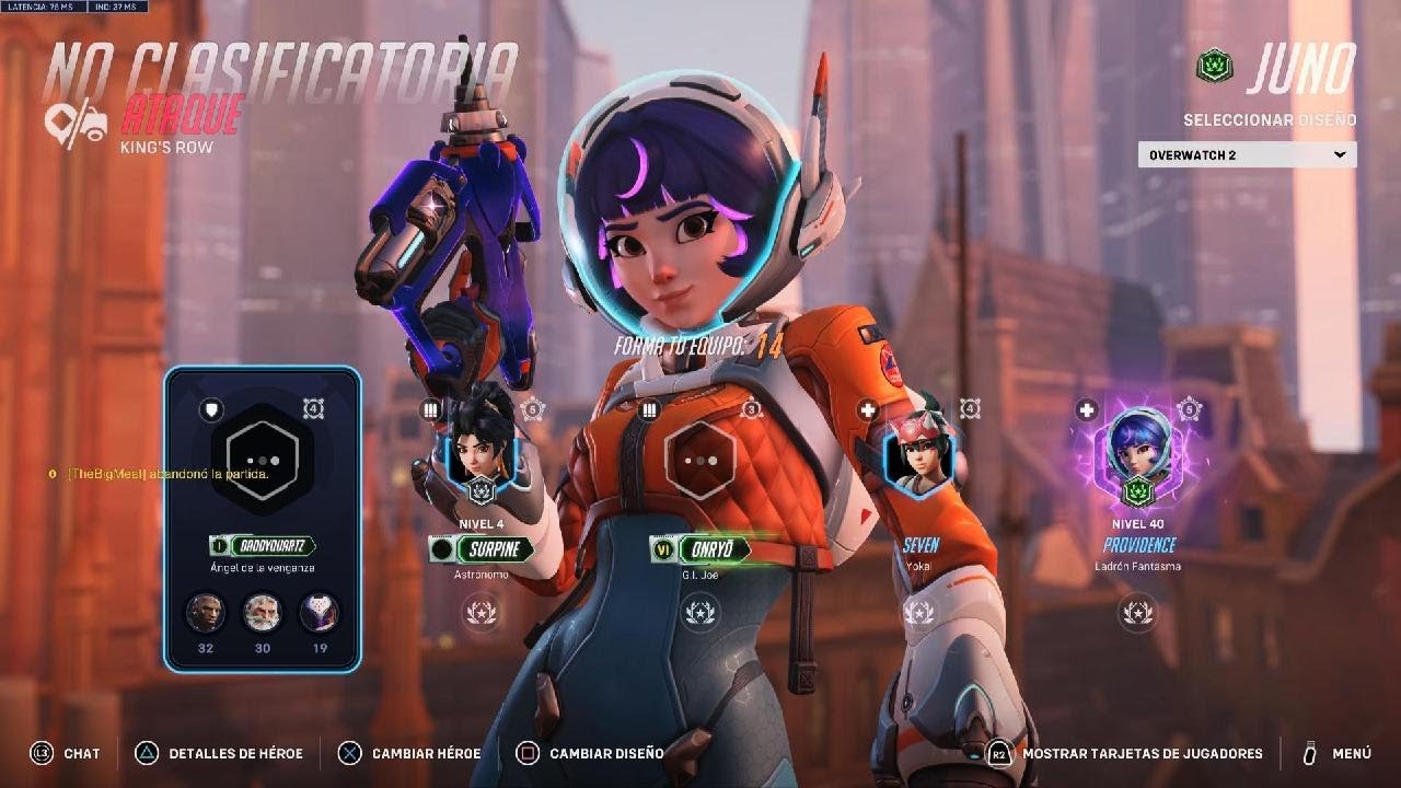 Overwatch: Juno - 8/1/12 - King's Row