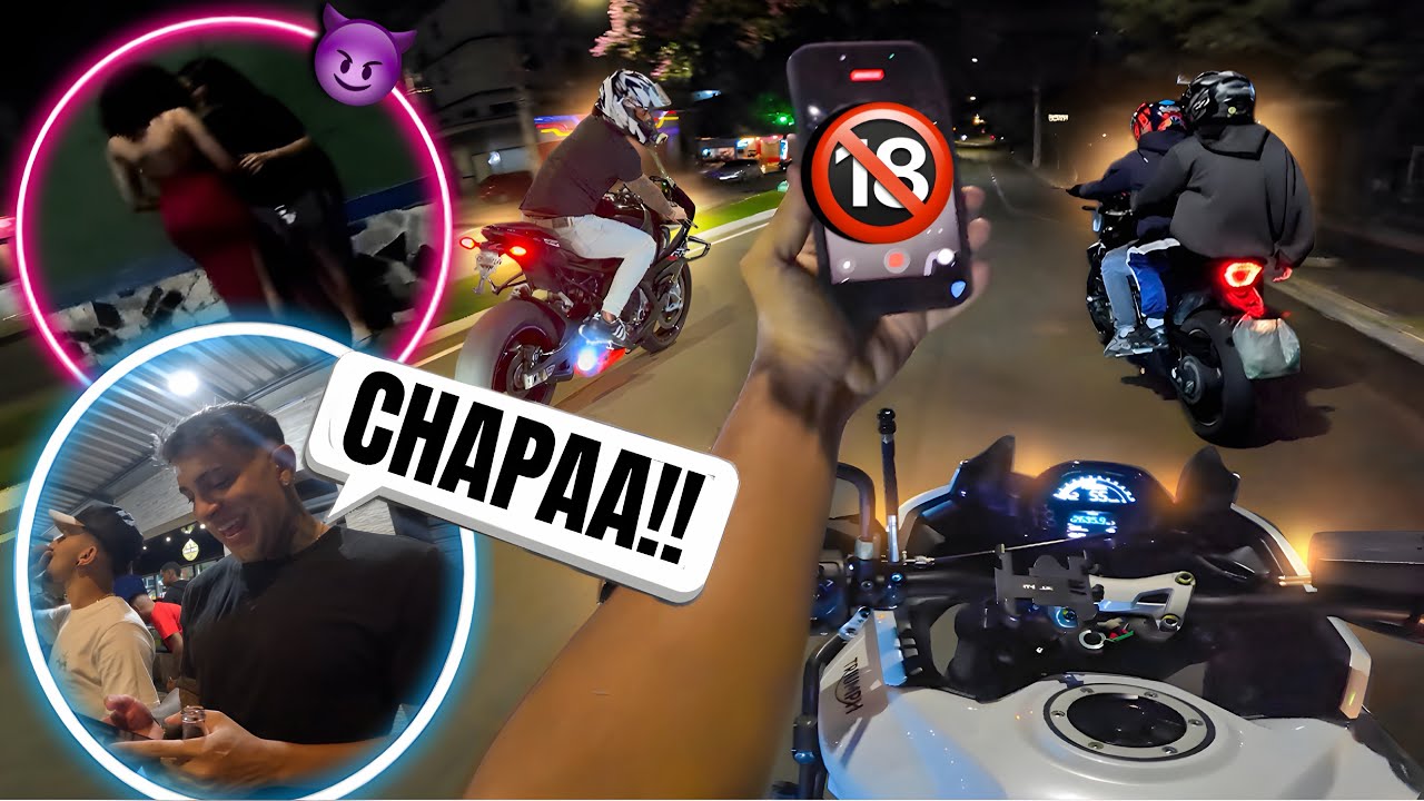 ACABAMOS COM TUDO NO FLUXO COM A S1000 REMAPEADA ,TIGER SPORT , TRACER , BMW1200 🔥 OS PM PASSOU MAL