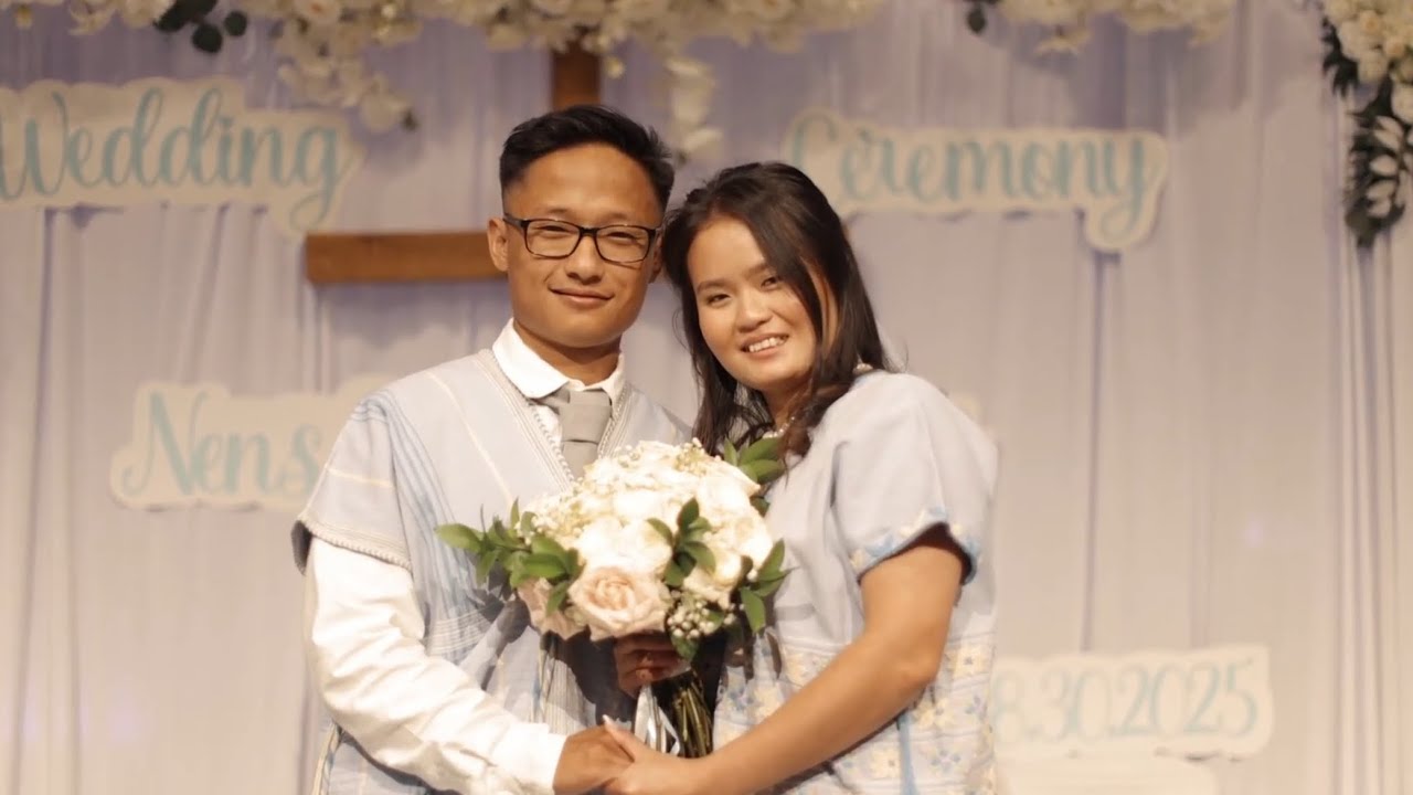NENS LIN & JAYCEE 's Wedding Ceremony ( Karen Wedding Song by Bencer Moo & Silu Cho )