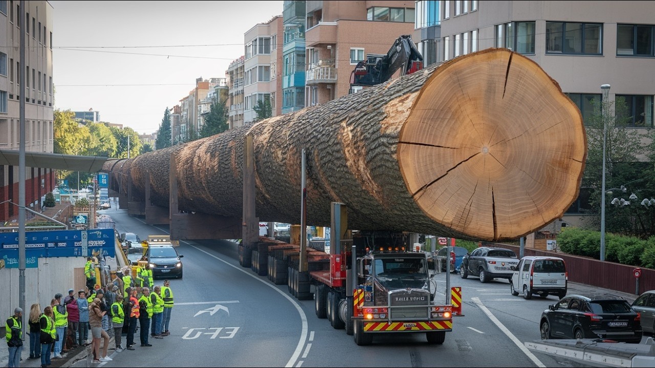 Extreme Dangerous Transport Skill Operations Oversize Truck | Biggest Heavy Equipment Machines