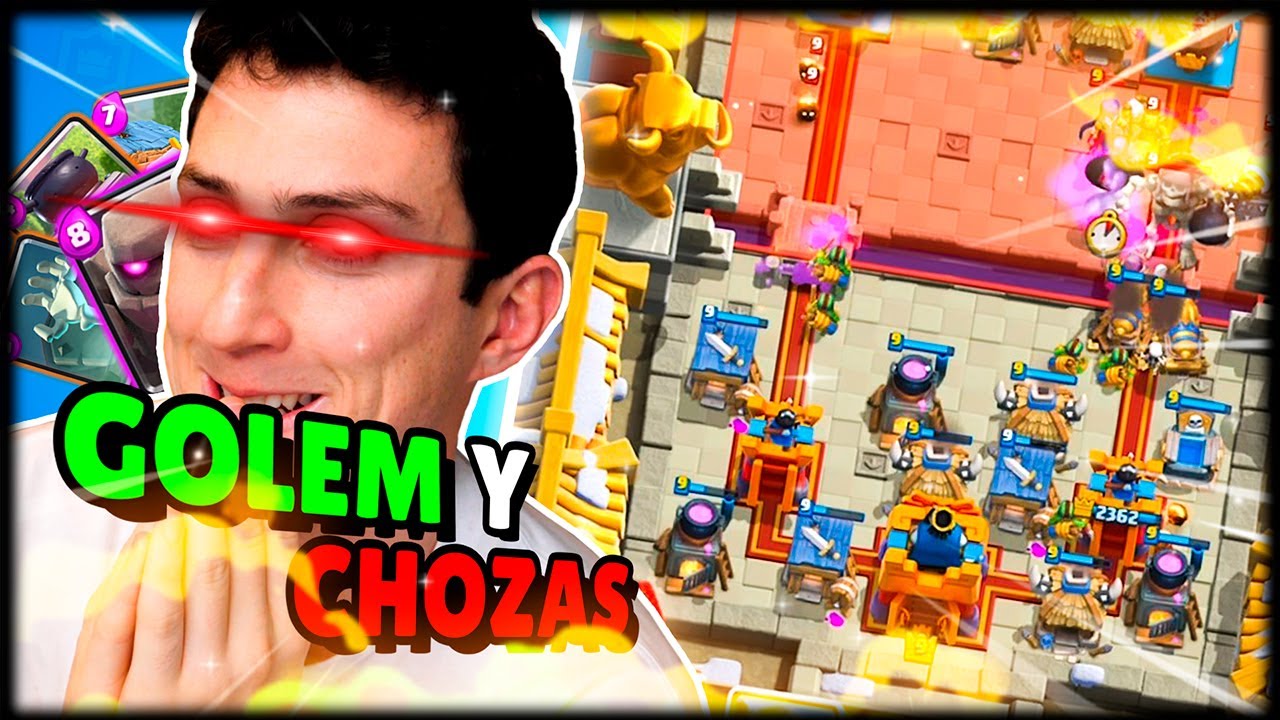LO NUNCA VISTO.... ¡¡ GOLEM CON CHOZAS CON ELIXIR INFINITO !!