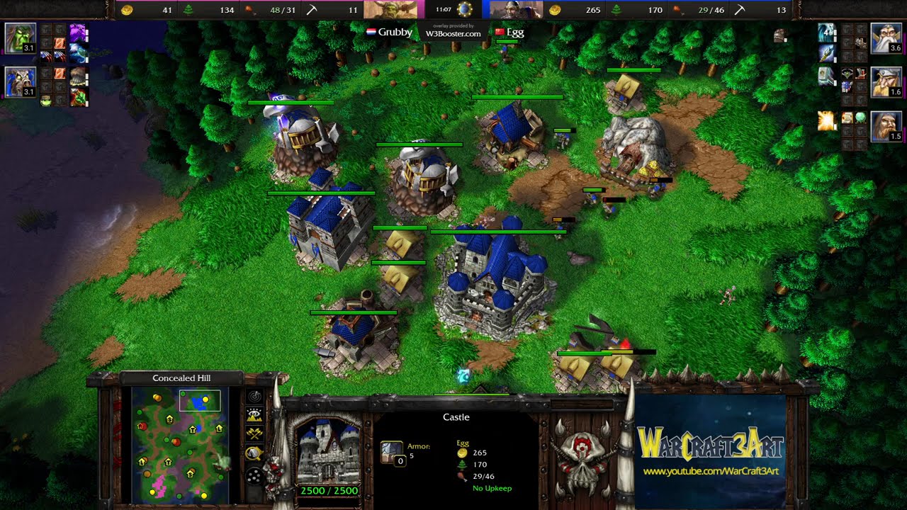Grubby(ORC) vs TH000(HU) - Warcraft 3: Classic - RN8689