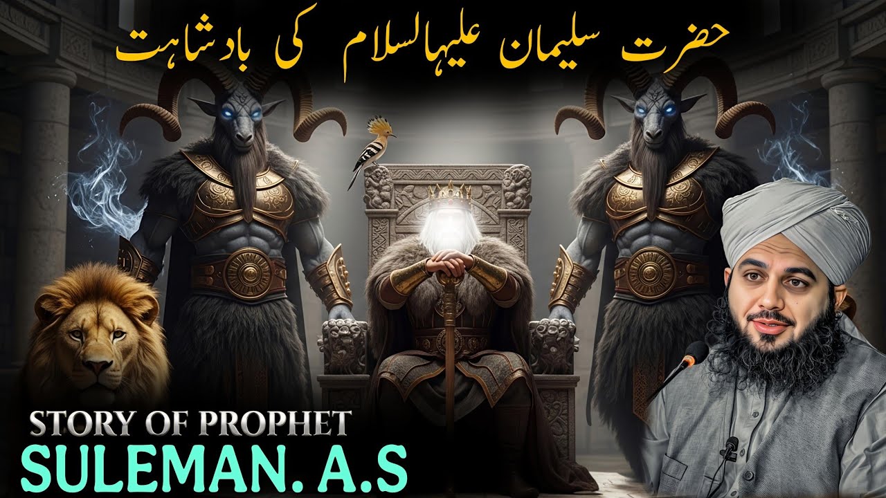 Hazrat Suleman A.S Ki Azeem Badshahat | Parindo Jinnat Aur Hawa Par Hukumat | Peer Ajmal Raza Qadri 