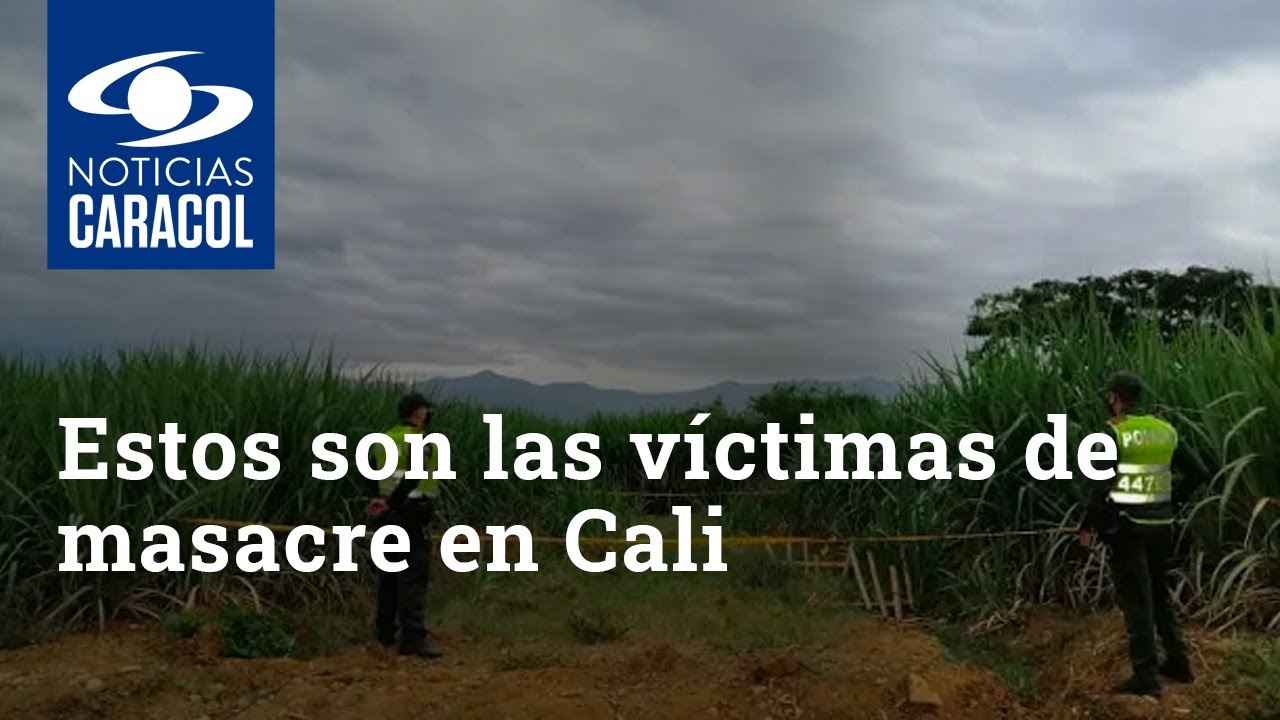 Estos son los 5 amigos víctimas de masacre en Cali que solo “jugaban y se divertían”
