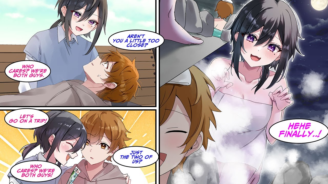 [Manga Dub] I went to a trip with a guy friend, who turned out to be...