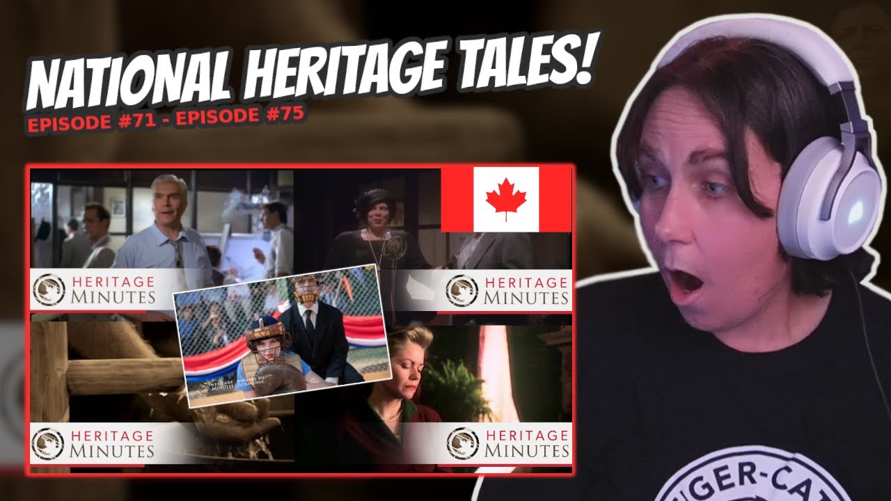 Heritage Minutes - EP71 to EP75  | Australian Reacts | AussieTash