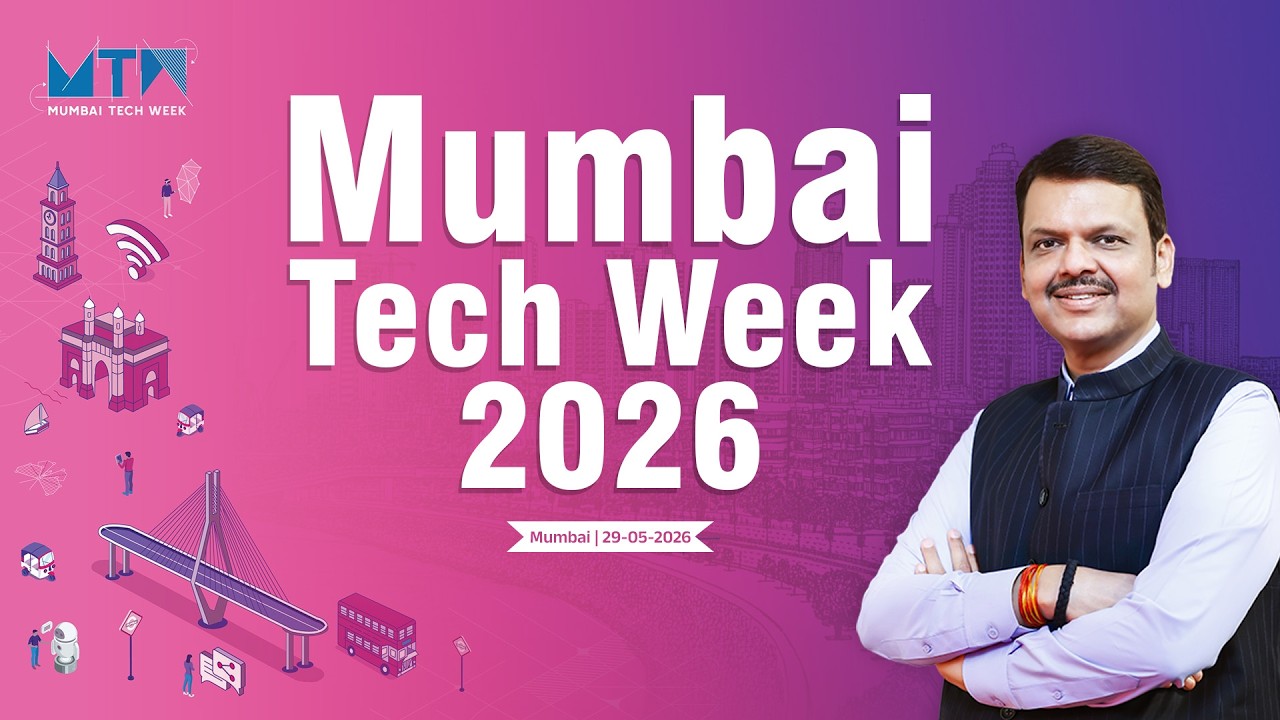 CM Devendra Fadnavis Unveils Maharashtra&rsquo;s AI Vision at Mumbai Tech Week 2026