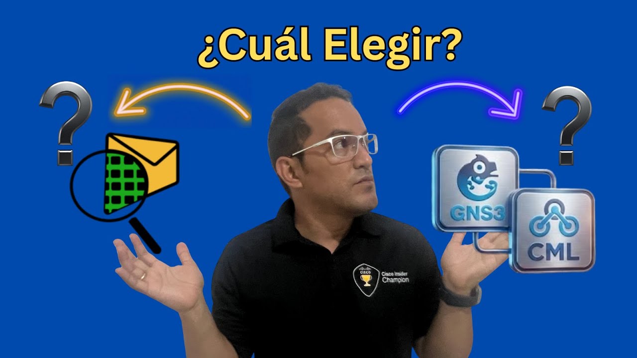 Packet Tracer vs GNS3 vs CML: ¿Cuál es el MEJOR para estudiar CCNA? (Comparativa)