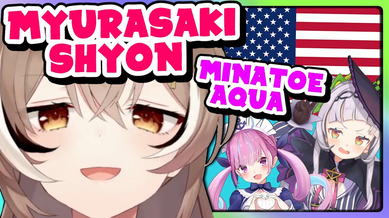 Mumei says Hololive names in an American accent