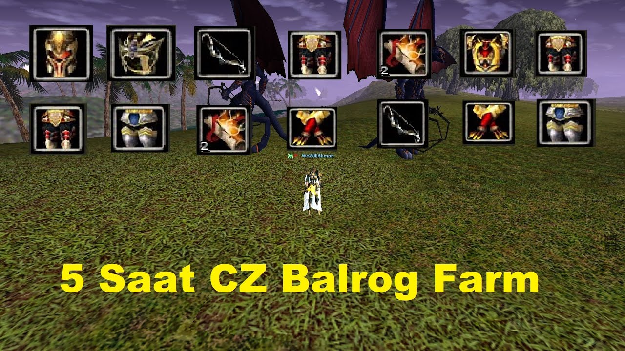 Knight online 5 Saat Cz Balrog Farm | Myhtrill, Dragon Scale Farm