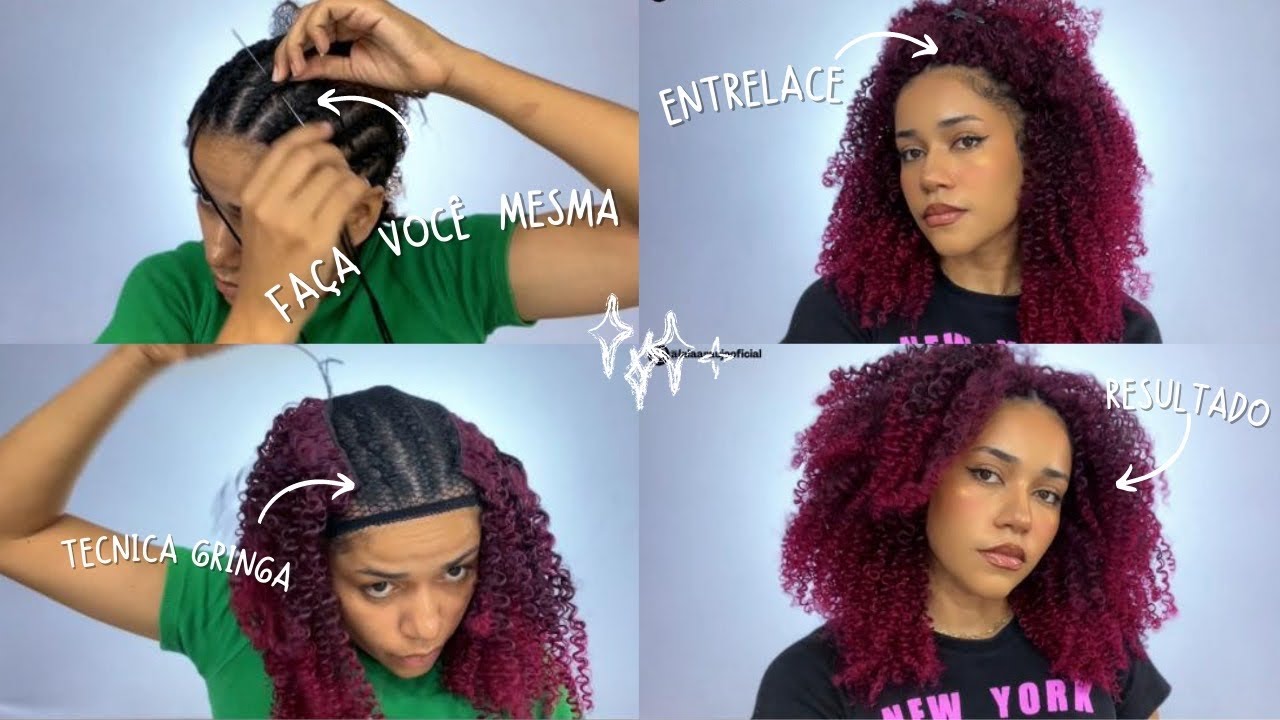 Nagô falsa para entrelace/ Não tem como não aprender fazer essa nagô