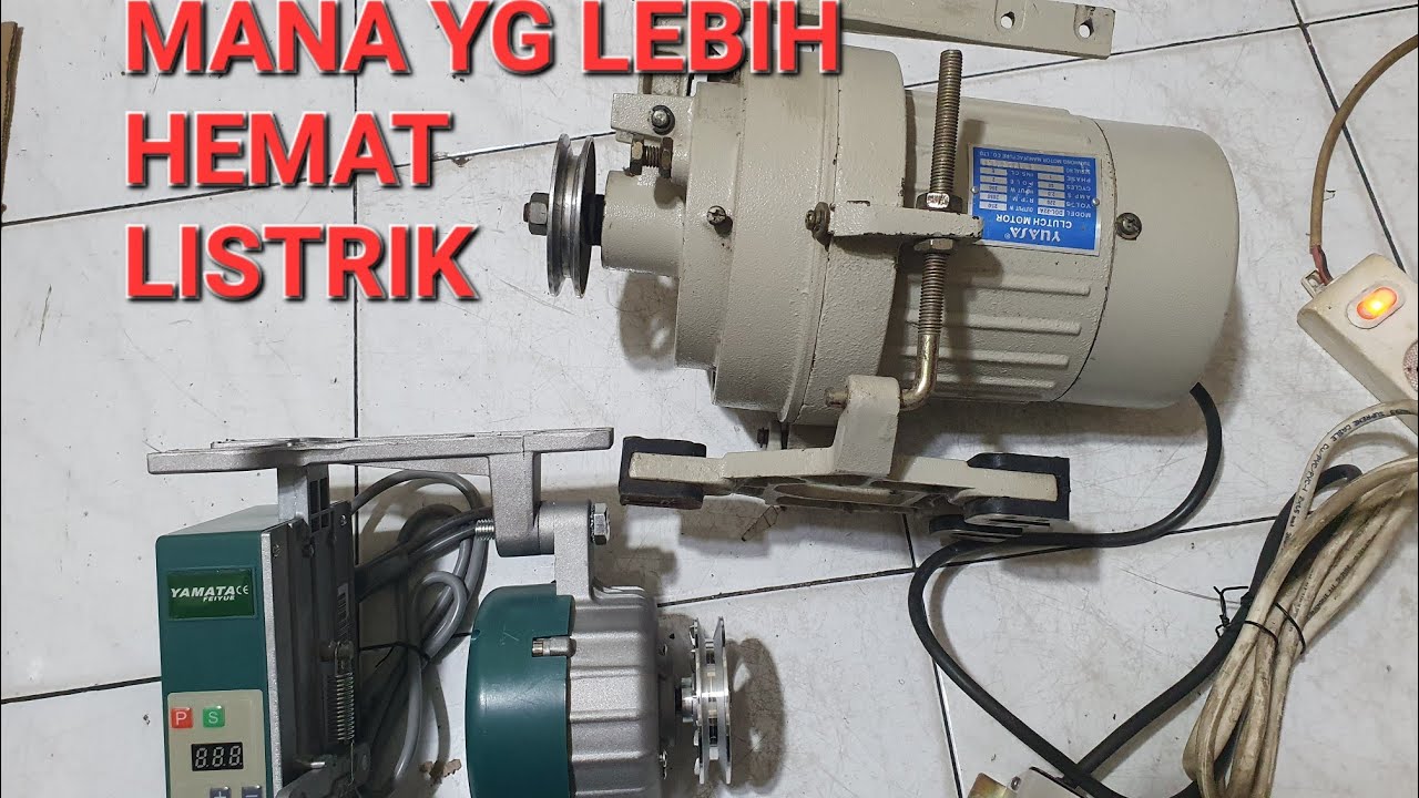 mana yg lebih hemat listrik dinamo servo mesin jahit