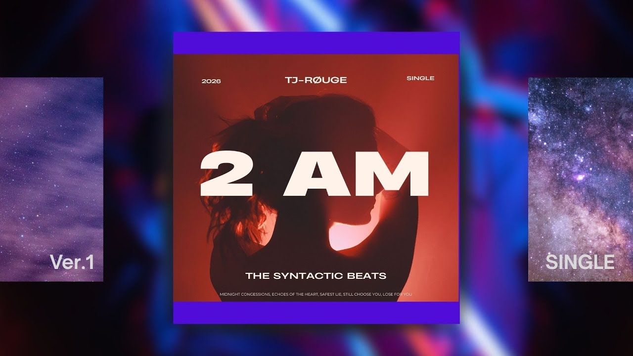 2 AM | TJ-R&Oslash;UGE | Lyrical Video