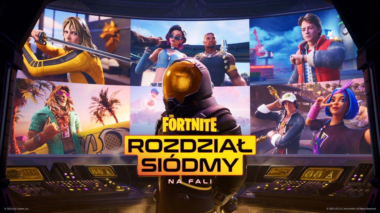 Fortnite: Battle Royale Rozdział Si&oacute;dmy: Na Fali | zwiastun rozgrywki