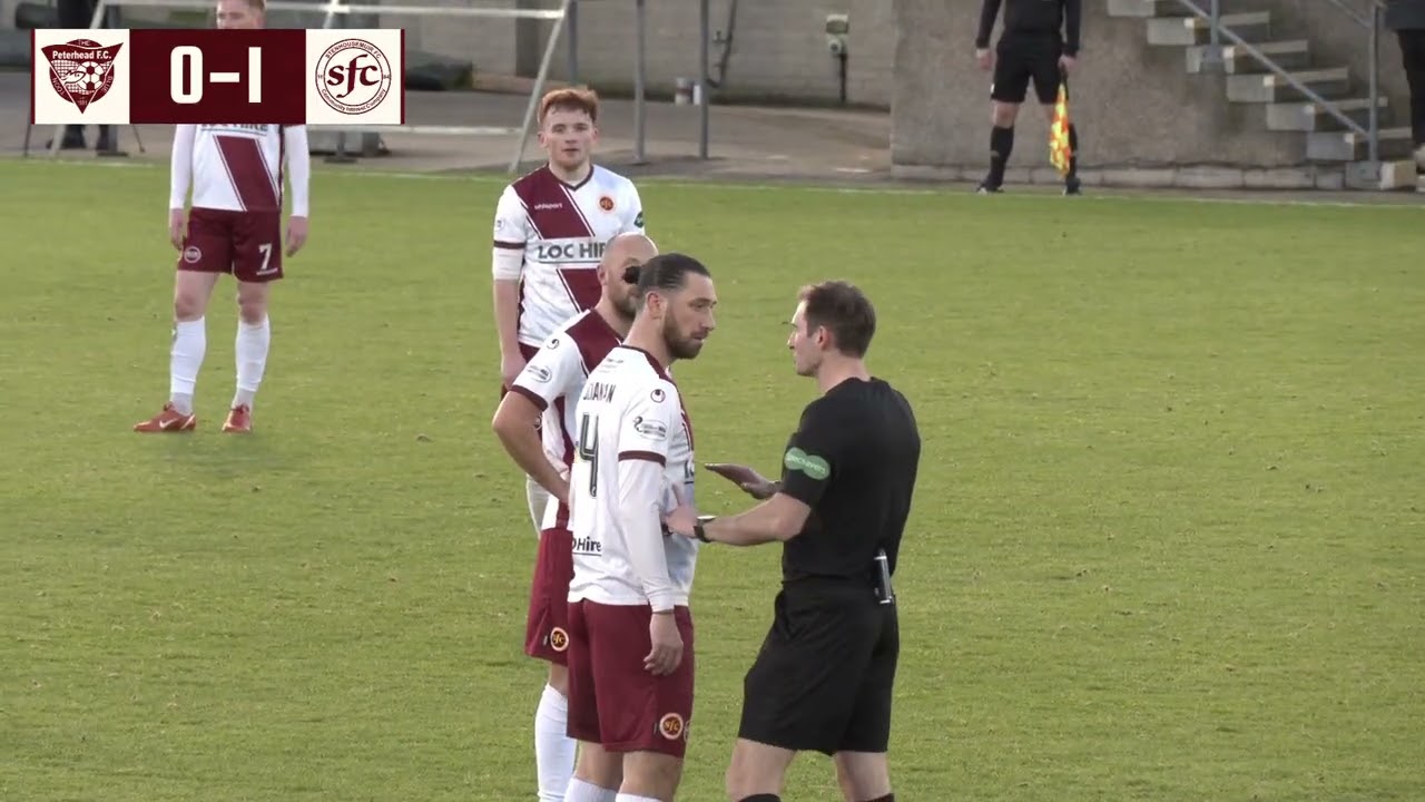 WarriorsTV || Highlights || Peterhead 1-4 Stenhousemuir || League One || 22/11/25