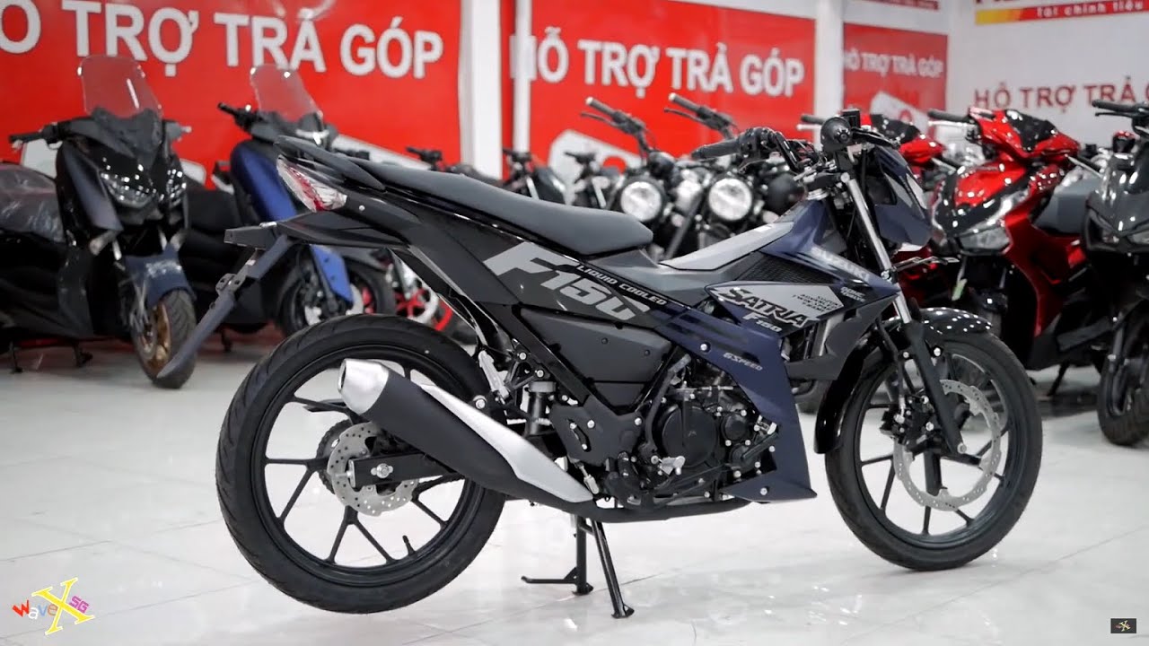 2022 Suzuki SATRIA F150 - Met Stellar Blue / Xanh Nhám - Walkaround
