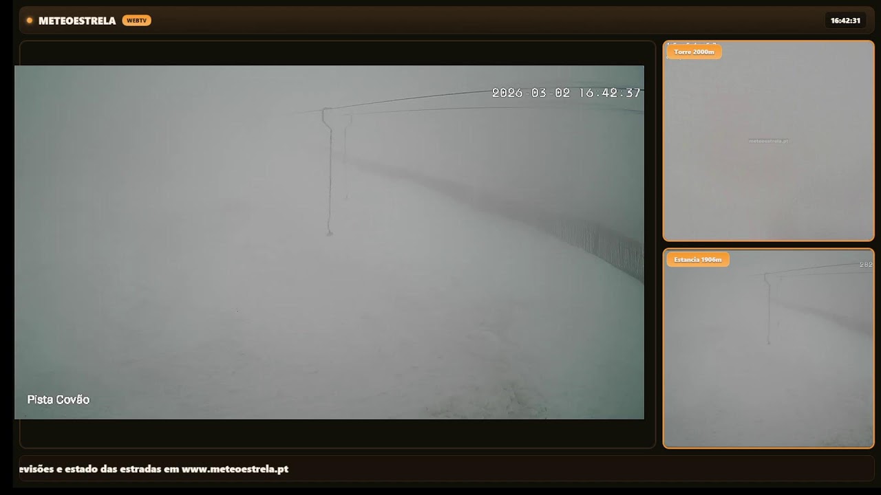 Webcam Serra da Estrela em direto | MeteoEstrela.pt