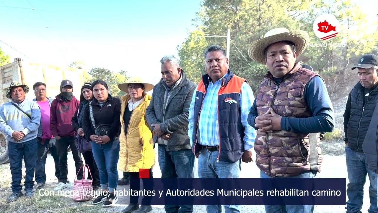 REHABILITAN CAMINO STA CRUZ NDACO Y YOSONOTU ATATLAHUCA