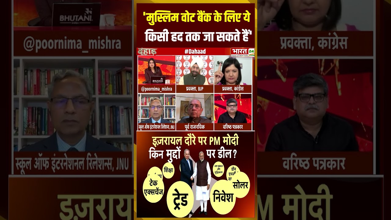 'मुस्लिम वोट बैंक के लिए ये किसी हद तक जा सकते हैं' | #muslimvotebank #congress #shorts #breaking