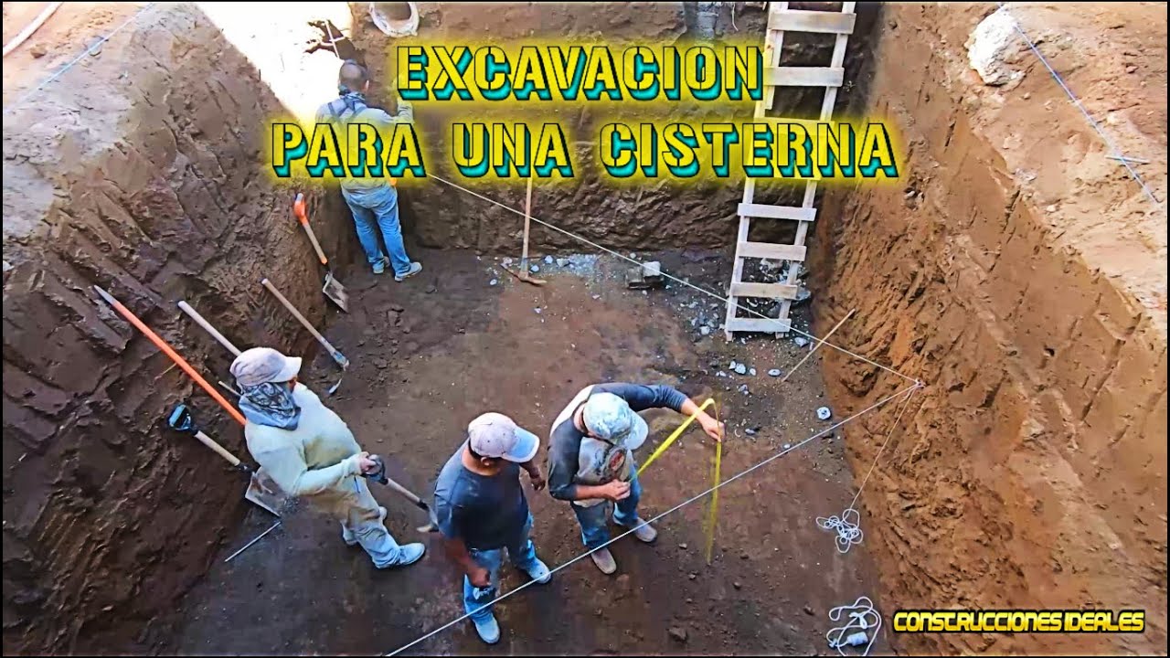 Ep 1-13 | Excavación para una cisterna | CONSTRUCCIONES IDEALES