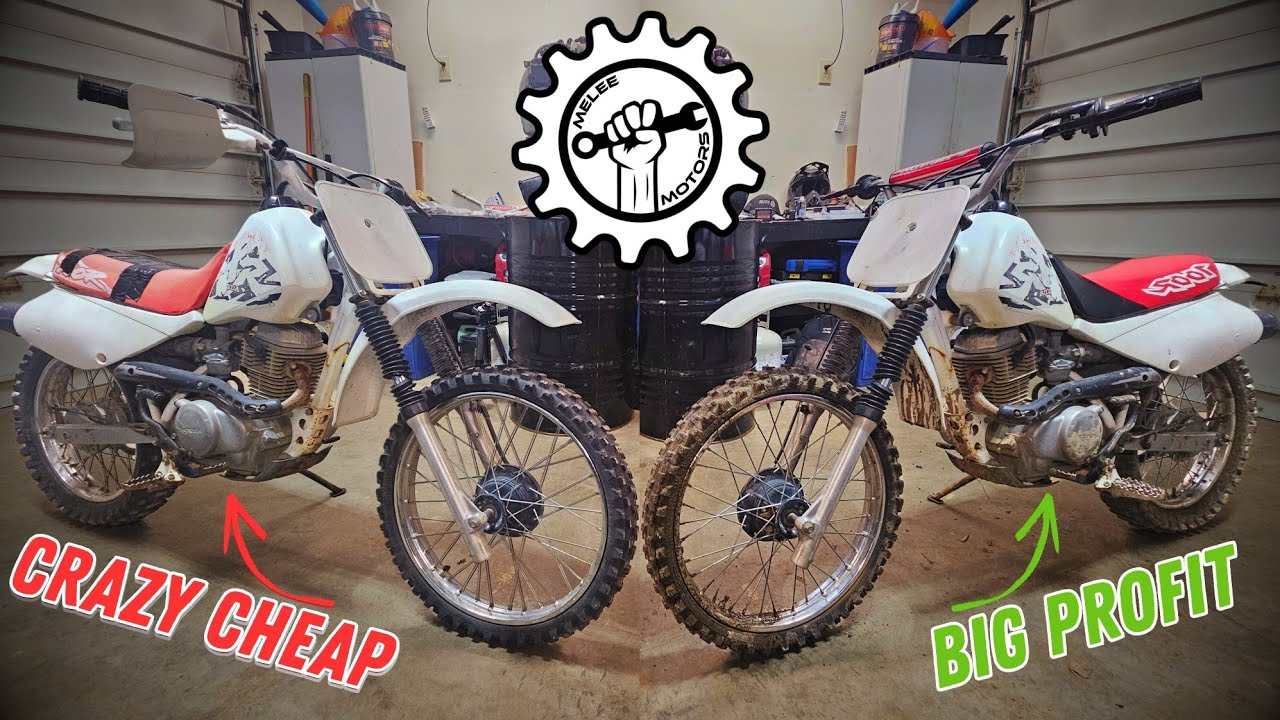 250$ Honda XR100 Dirt Bike | Junk to Profit | Full Fix & Trail Ride