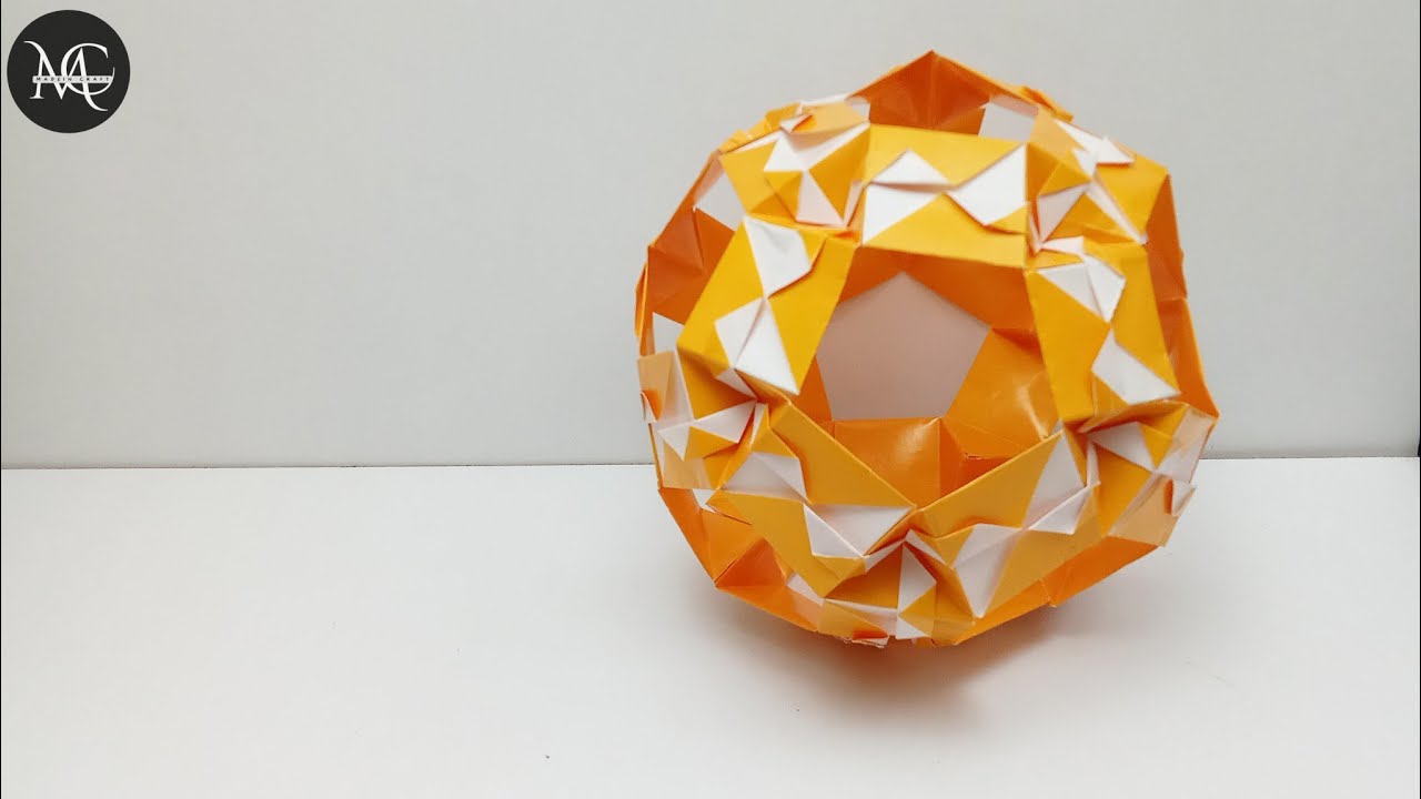 Origami Razor Kusudama / Razor Kusudama by PrwOrigami
